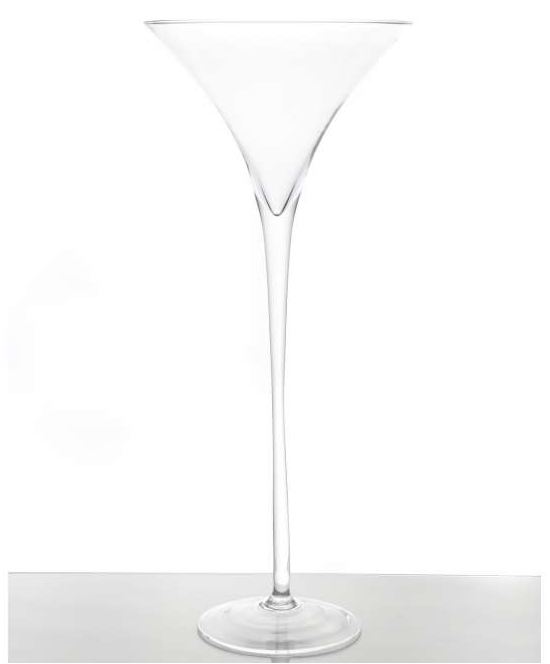 Vase martini 70cms